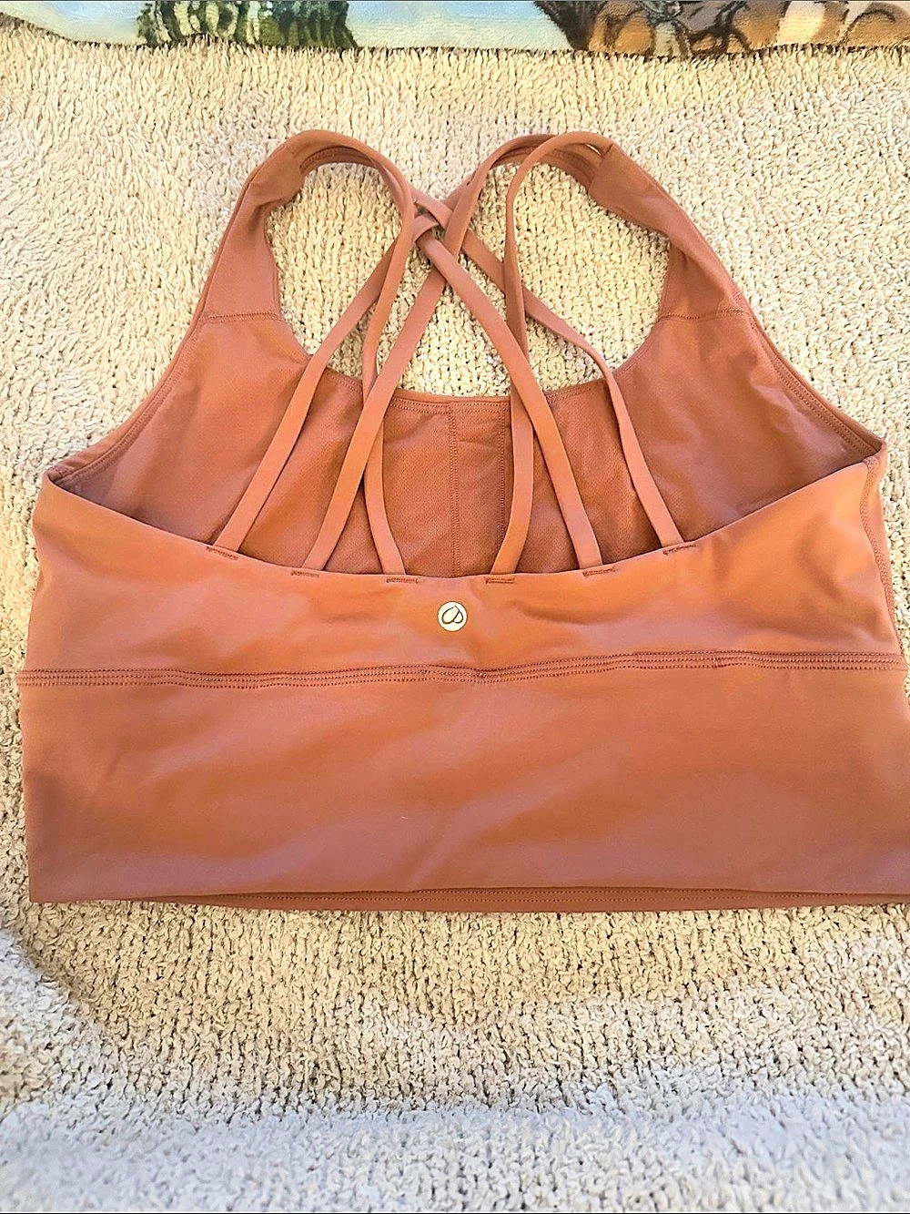 CRZ yoga sports bra in Brown Like New. Medium